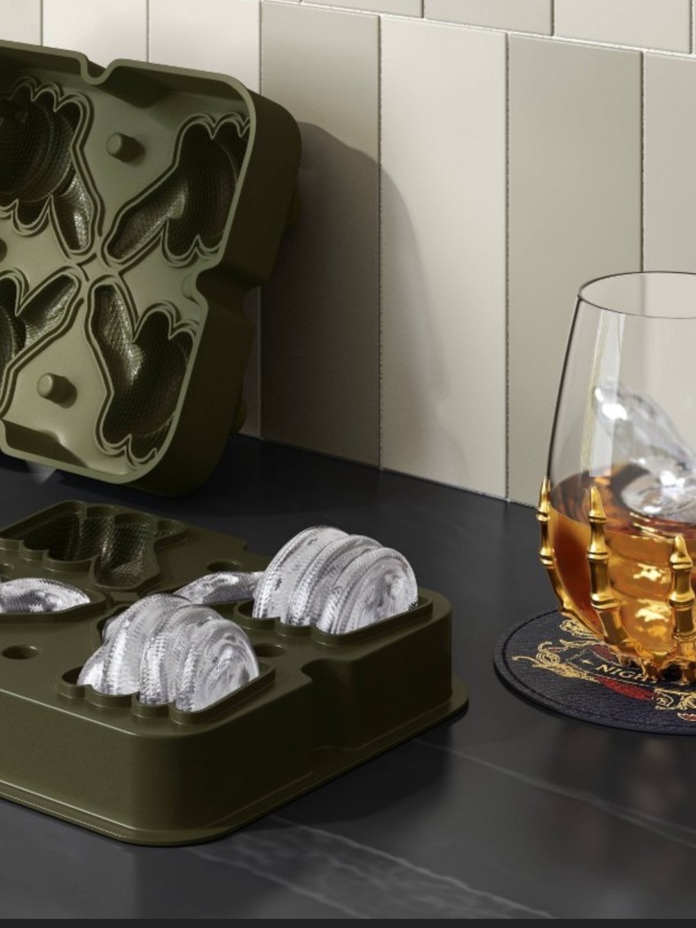 🐍🖤 New Snake Ice Cube Mold - Threshold 🖤🐍